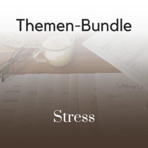 Therapietools Set: Strss. Arbeitsblätter und Flash-Cards/Postervorlagen von Therapiekram im Sparset. Stress-Toleranz-Fenster, Cortisol und HPA-Achse, Problemlösen in 7 Schritten, usw.