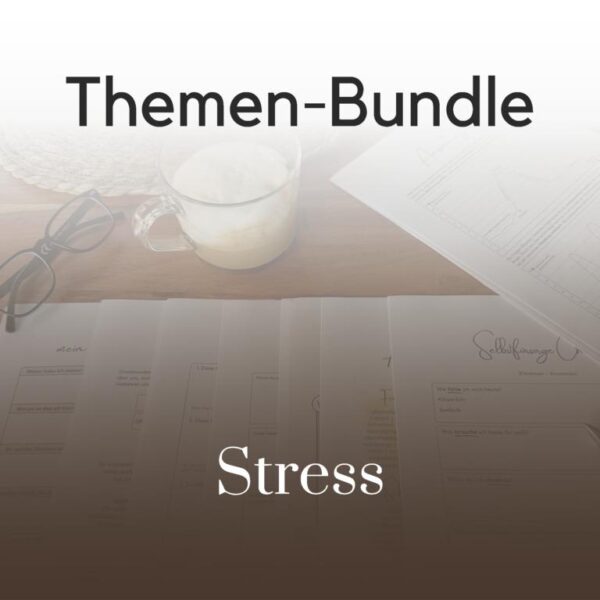 Therapietools Set: Strss. Arbeitsblätter und Flash-Cards/Postervorlagen von Therapiekram im Sparset. Stress-Toleranz-Fenster, Cortisol und HPA-Achse, Problemlösen in 7 Schritten, usw.