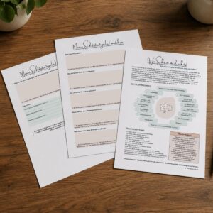 Therapietool zum Thema Scham als Schutzstrategie