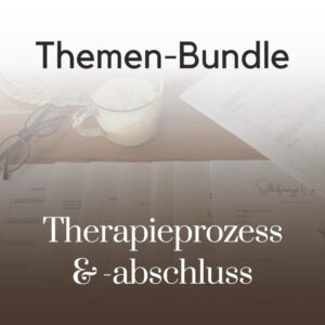 Therapietools-Set: Therapieprozess & -abschluss